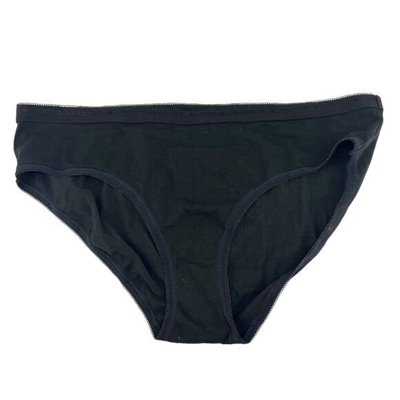 Victoria's Secret Black Sparkle Trick or Treat Hi Cut Leg Panty Size Large - Picture 4 of 4